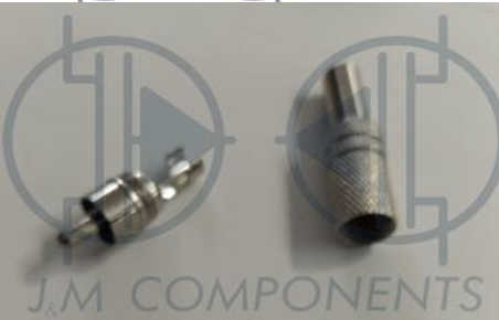 CONECTOR MACHO METALICO REFORZ